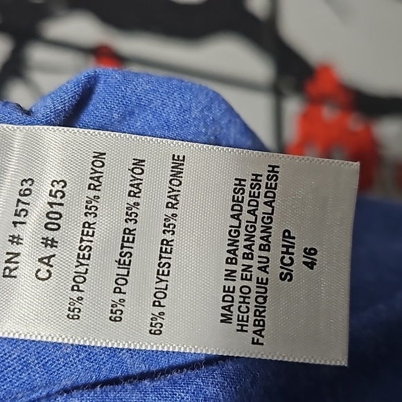 Buffalo Sabres NHL Hockey V‎ Neck Short Sleeve Shirt Size Small NWT - Picture 5 of 6